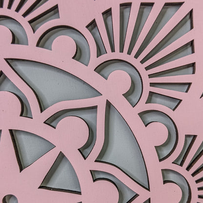 Poodle Mandala Wall Décor