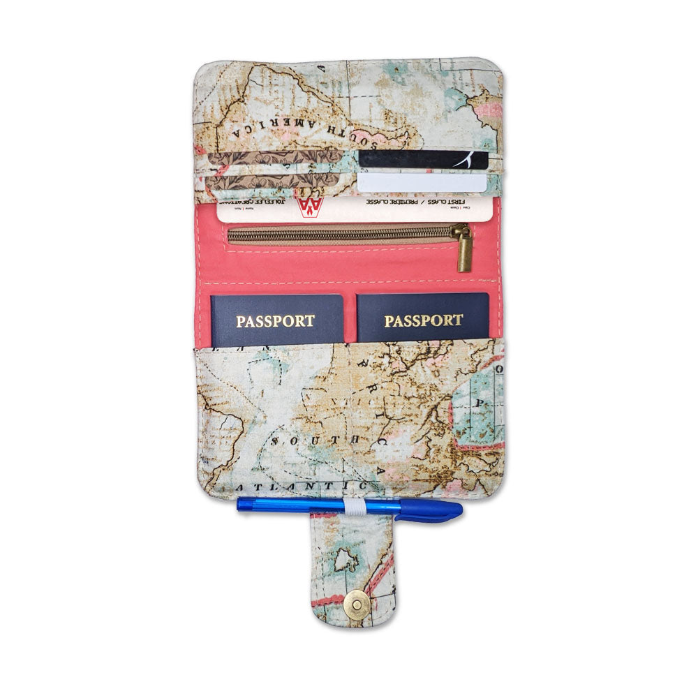 Custom Passport Travel Organizer
