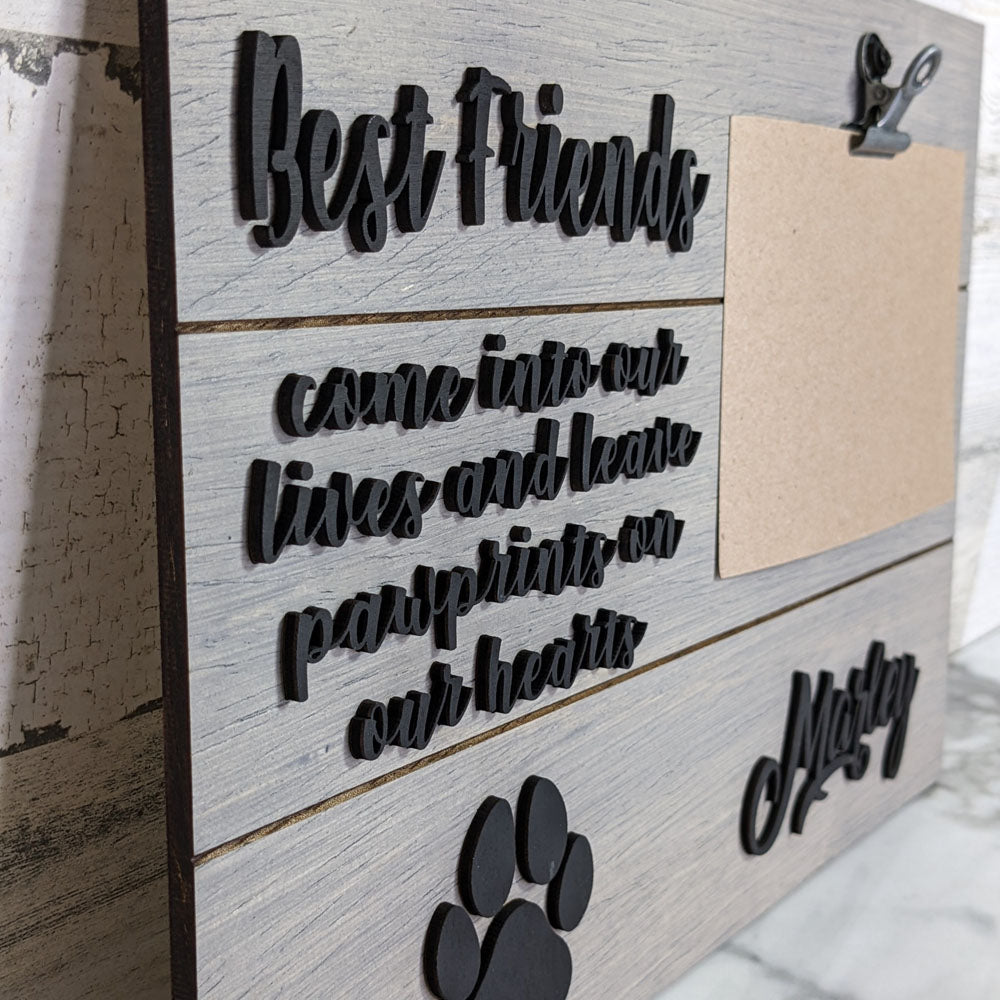 Pet Memorial Photo Holder