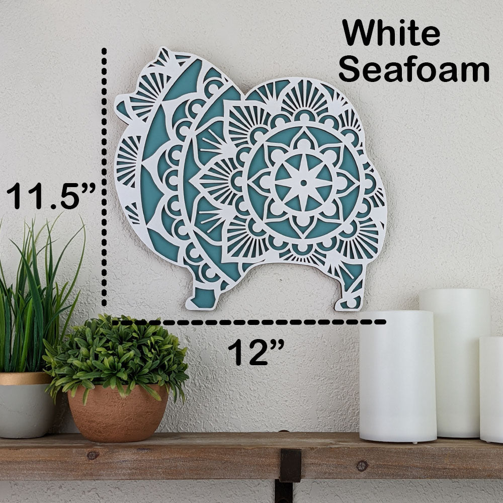 Pomeranian Mandala Wall Décor