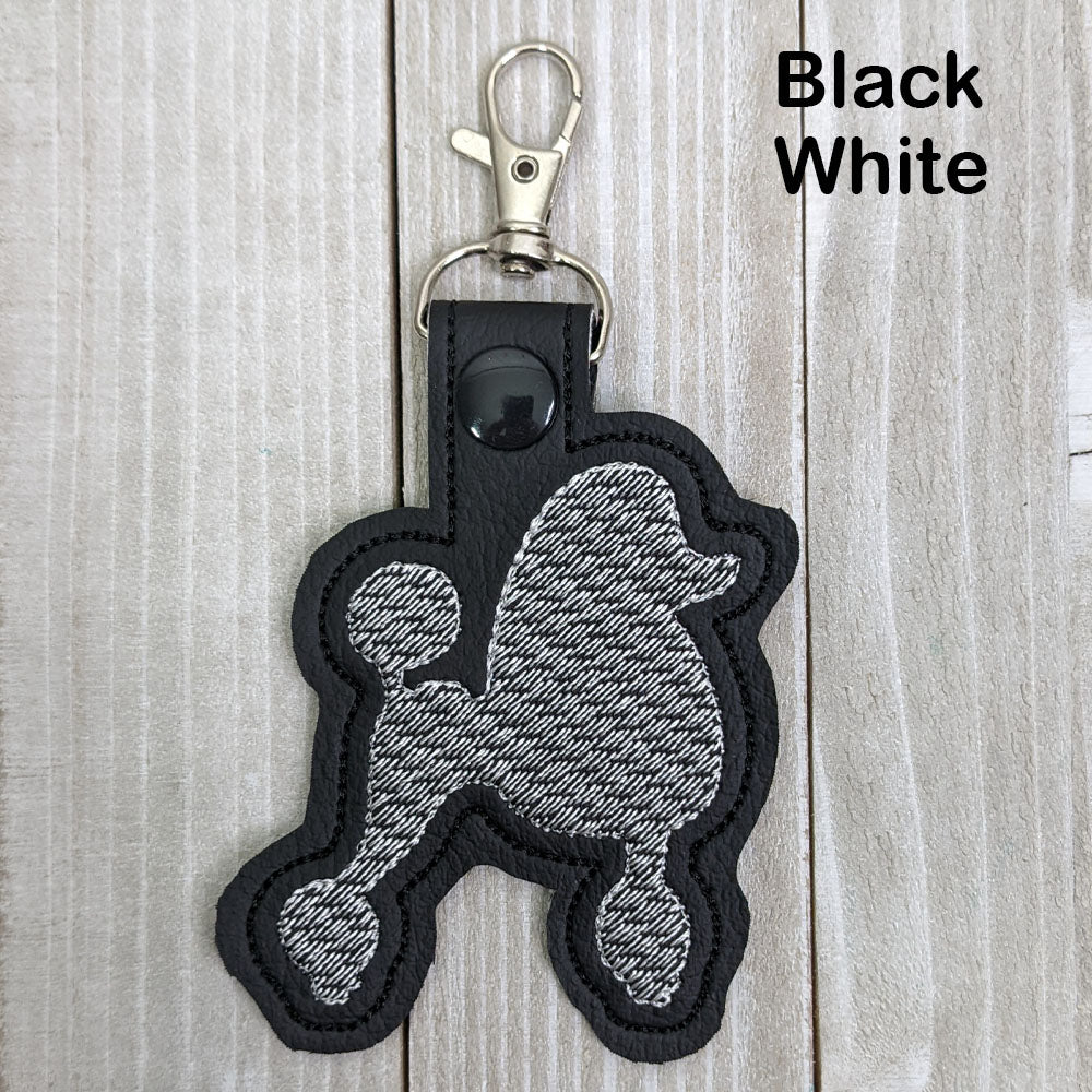 Poodle Key Fob