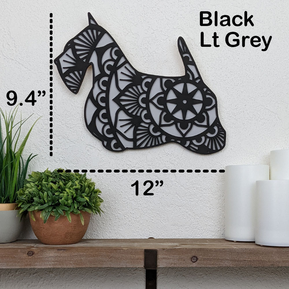 Scottie Mandala Wall Décor