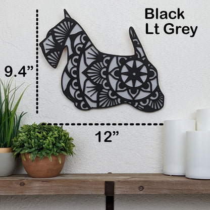 Scottie Mandala Wall Décor