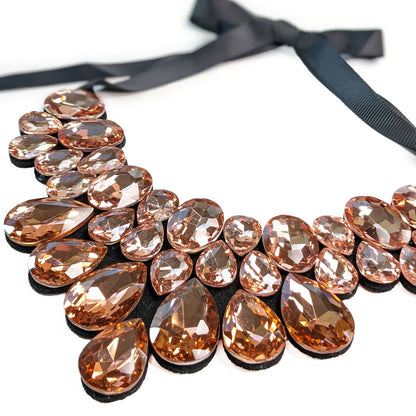 Champagne Simple Pet Necklace