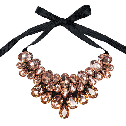 Champagne Simple Pet Necklace