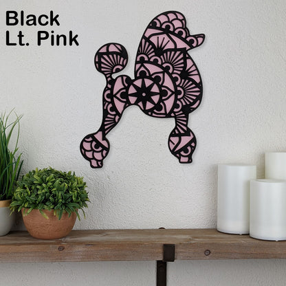 Poodle Mandala Wall Décor